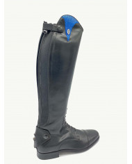 Stivale mod.987 Nero Con Top Triangolo Col. Argento