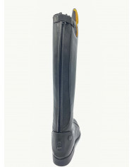 Stivale mod.987 Nero Con Top Triangolo Giallo