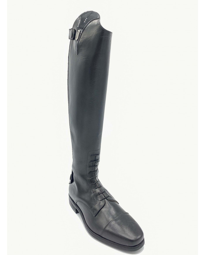 Stivale mod.987 Nero Con Top  Triangolo Nero Vernice