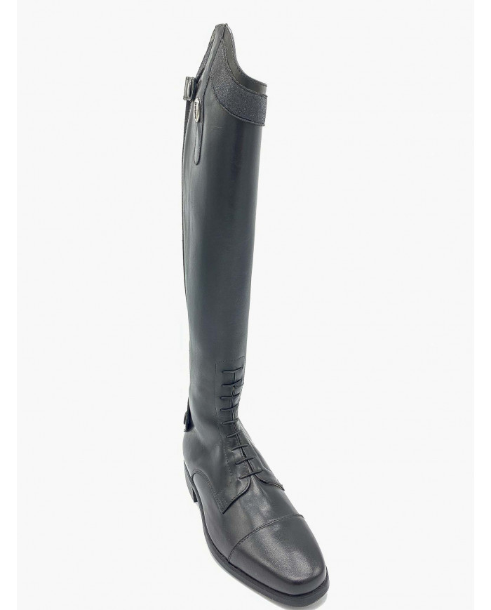 Stivale mod.919 Nero con Fascia 2cm Color Nero brillante