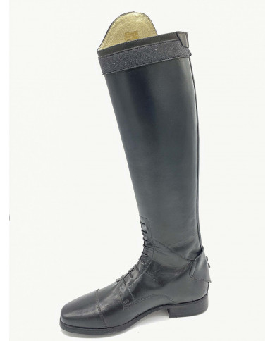 Stivale mod.919 Nero con Fascia 2cm Color Nero brillante