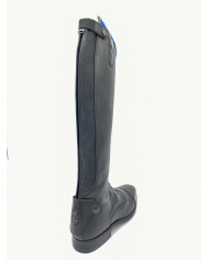 Stivale mod.919 Nero con Fascia 2 cm Color Blu Elettrico