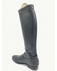 Stivale mod.985 Nero Con Strass e Top Color Argento