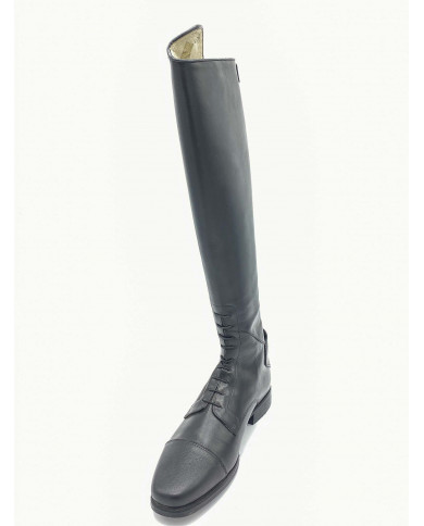 Stivale mod.985 Nero Con Strass E Top Nero Brillante