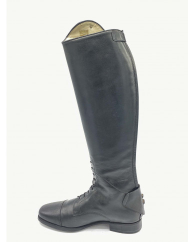 Stivale mod.985 Nero Con Strass E Top Nero Brillante