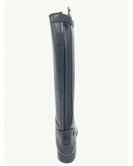 Stivale mod.985 Nero Con Strass  E Top Vernice