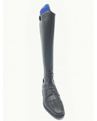 Stivale mod.985 Nero Con Strass E Top Blu