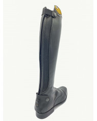 Stivale mod.985 Nero Con Strass E Top Color Oro