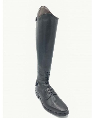 Stivale mod.986 Nero Con Top  Marrone