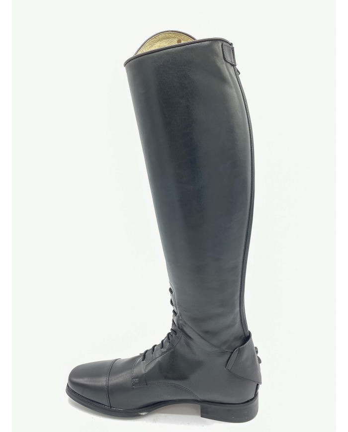 Stivale mod.986 Nero Con Top  Marrone