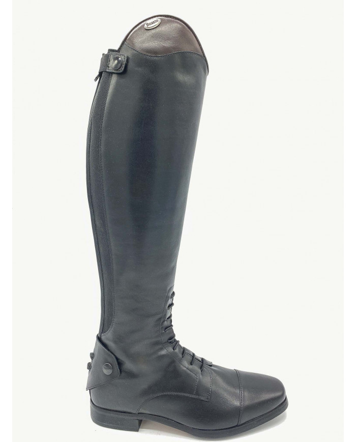 Stivale mod.986 Nero Con Top  Marrone