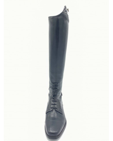 Stivale mod.986 Nero Con Top Nero Vernice