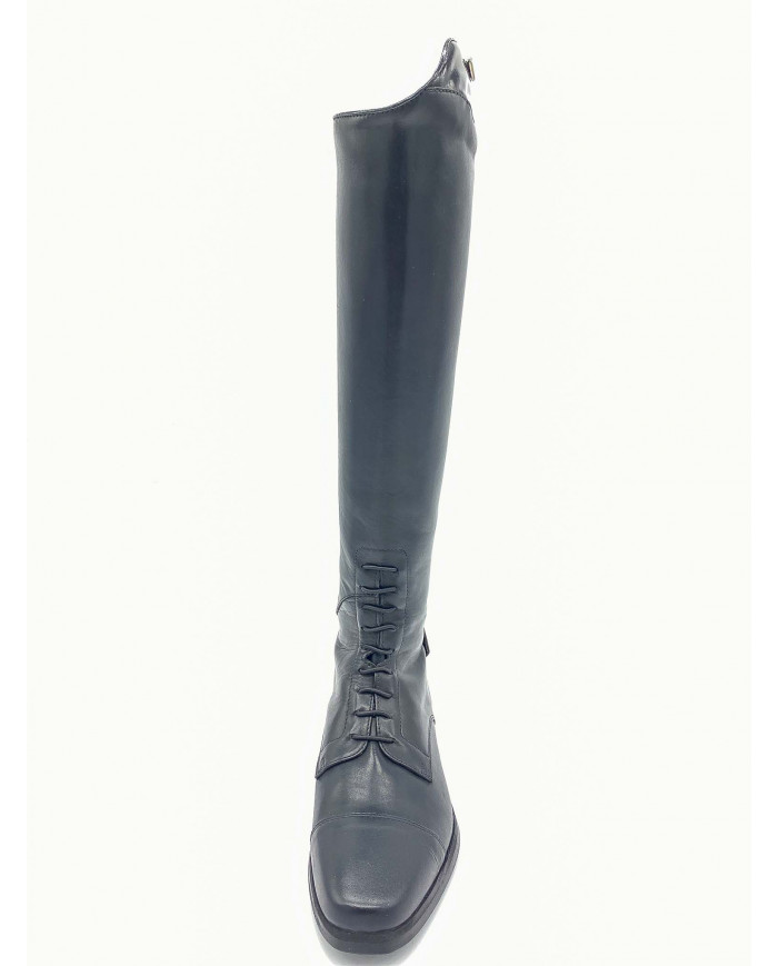 Stivale mod.986 Nero Con Top Nero Vernice