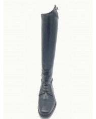 Stivale mod.986 Nero Con Top Nero Vernice
