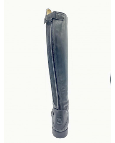 Stivale mod.986 Nero Con Top Nero Vernice