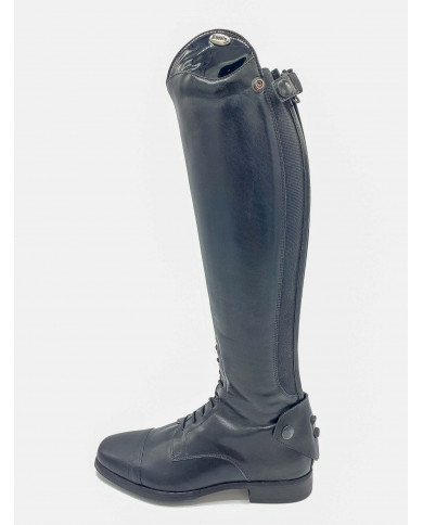 Stivale mod.986 Nero Con Top Nero Vernice