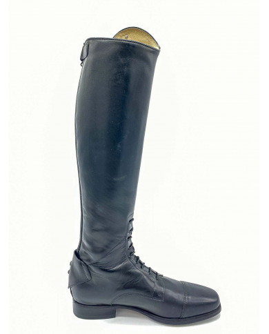Stivale mod.986 Nero Con Top Nero Vernice