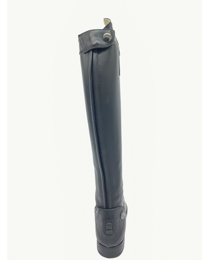 Stivale mod.919 Nero con Fascia 2cm lucida nera