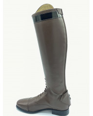 Stivale mod.919 Marrone con Fascia 2cm lucida