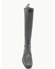 Stivale mod.919 Marrone con Fascia 2cm lucida